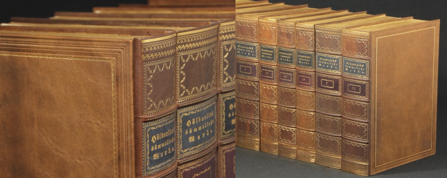 Faux fake books Antique spines