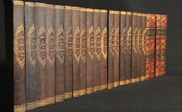 Leather Fake Faux Books
