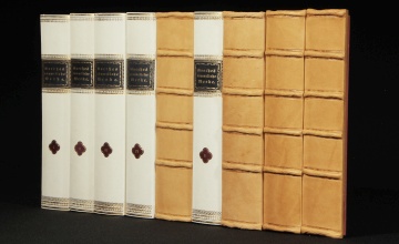 Leather Fake Faux Books