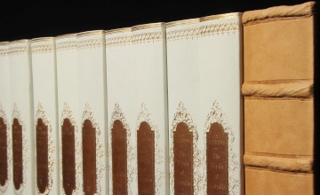 Leather Fake Faux Books