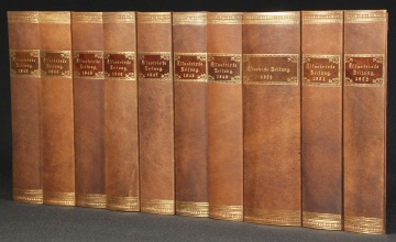 Leather Fake Faux Books