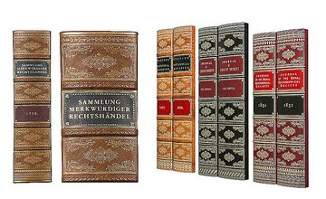 Antique Vellum Book Spines