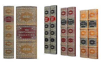 Antique Vellum Book Spines