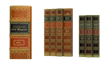 Book Spines old faux bookcase