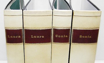 Box Files Leather Journal Holders